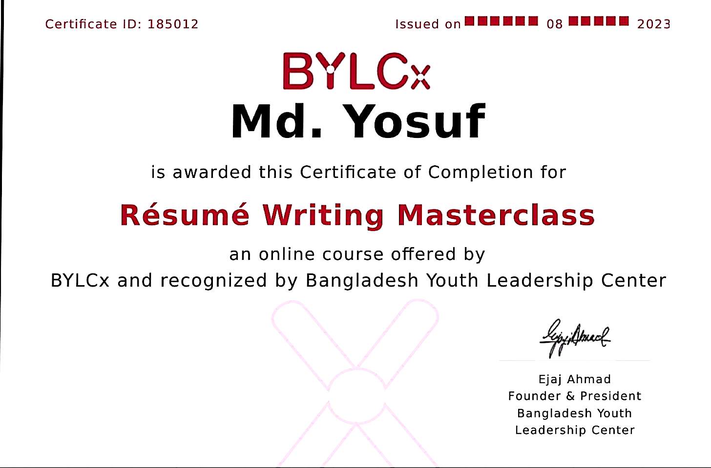 Résumé Writing Masterclass
