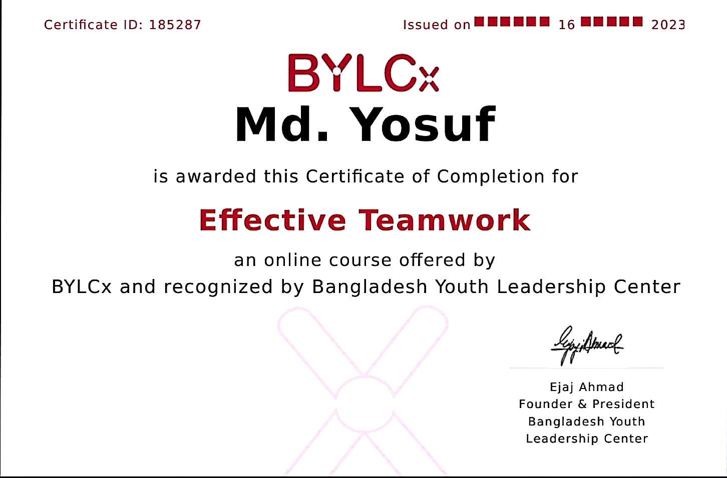 Effective Teamwork